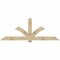 Ekena Millwork Redmond Rough Sawn Timber Gable Bracket, Douglas Fir, 96"W x 36"H x 2"D x 6"F, 9/12 Pitch GBW096X36X0206RED00RDF - alternate 1